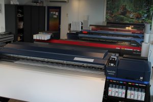 Wij hebben diverse printers in onze digitale drukkerij